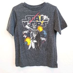 💕 Star Wars Gray Graphic Tee Boy's Size XL